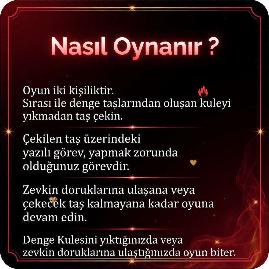 Yasak Oyun Jenga 🔥